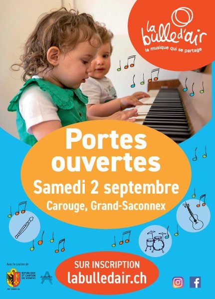 Portes ouvertes des cours d'éveil musical