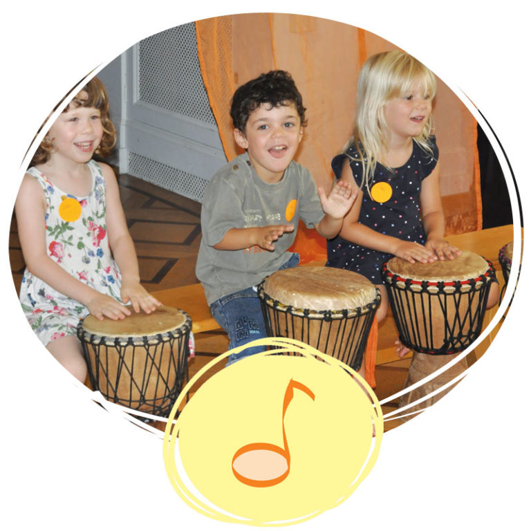 Centre aéré à Genève spécialisé en musique pour les enfants de 4 à 8 ans