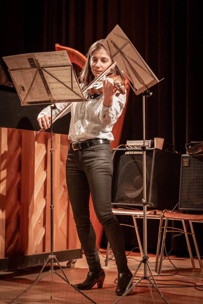 Concert de Flora Santi Professeur de violon