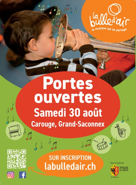 Portes ouvertes éveil musical et solfège