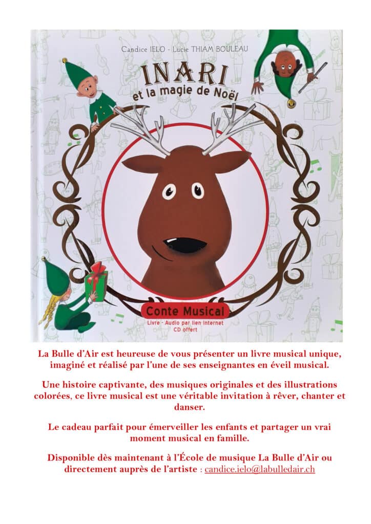 Conte musical réalisé par une enseignante de La Bulle d'Air