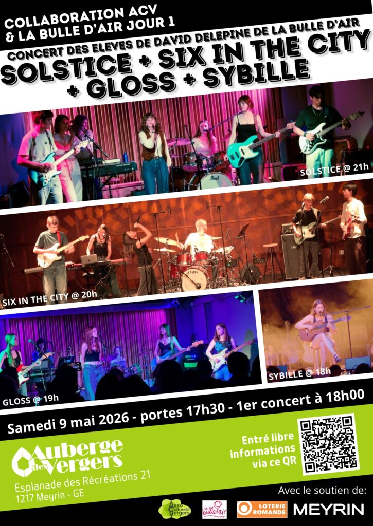 Concert des élèves de guitare de David Delépine