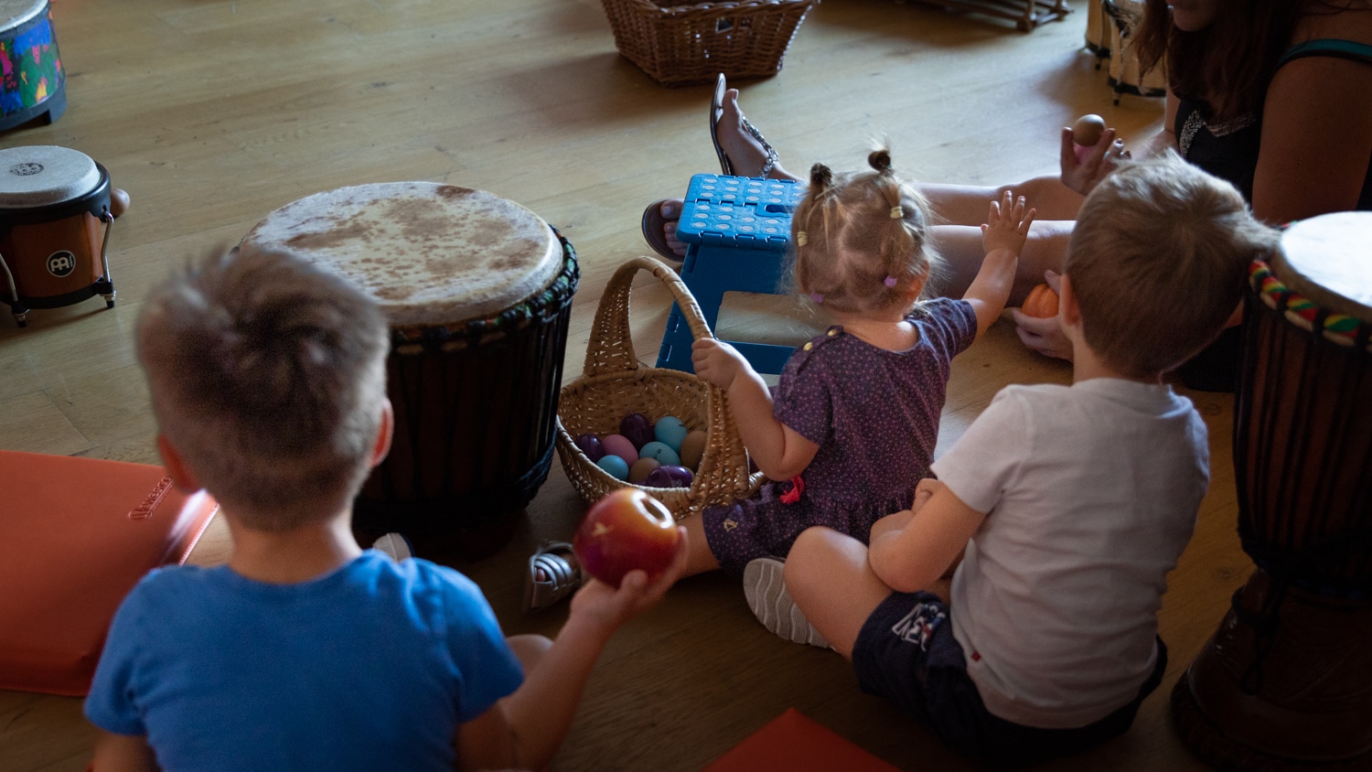 Eveil musical, activité musique parents-enfants